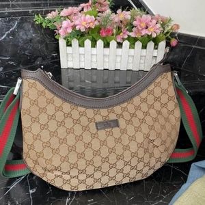 Gucci Brown GG Canvas Crossbody